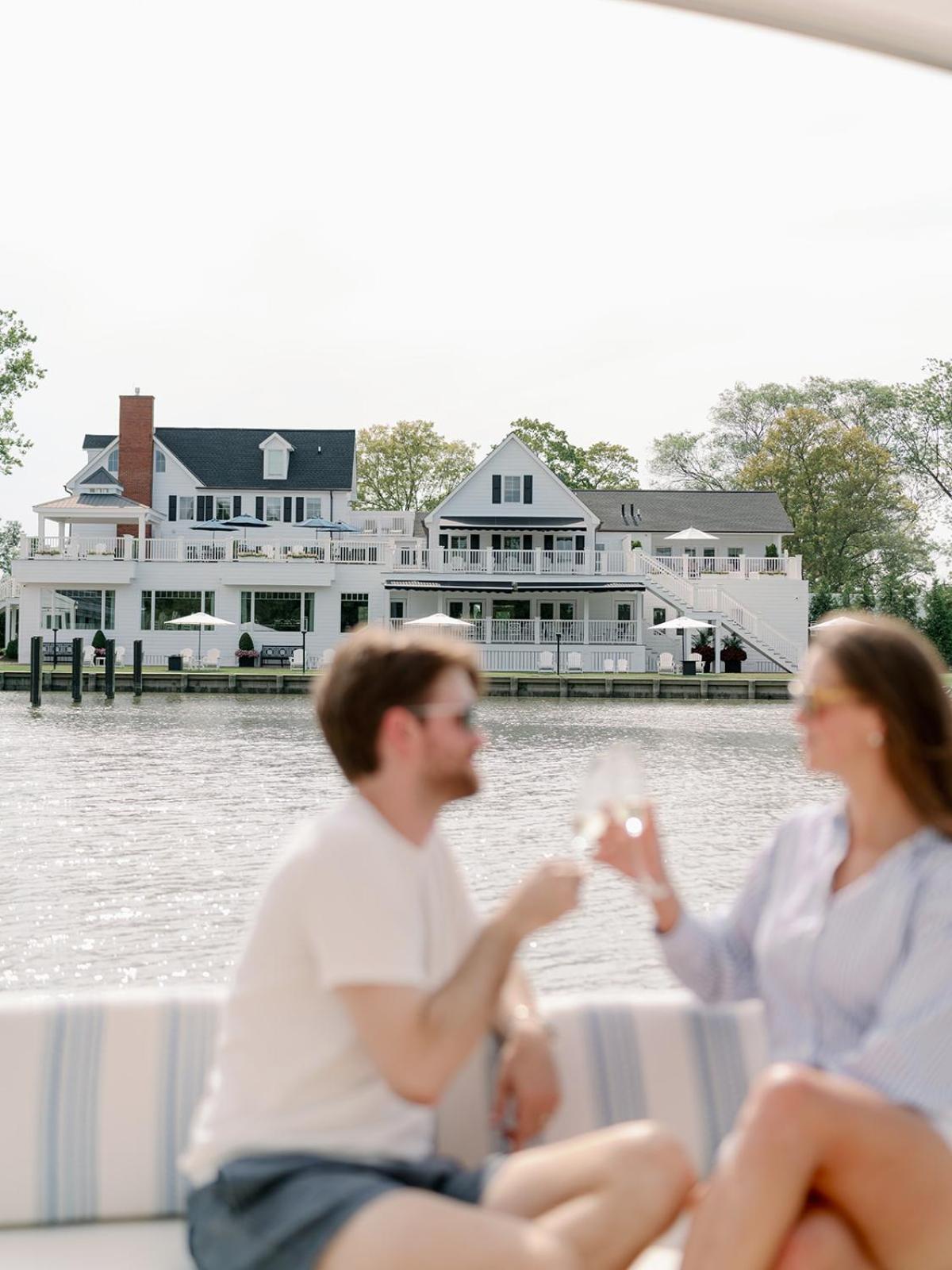 The Oaks Waterfront Hotel Saint Michaels Exteriör bild